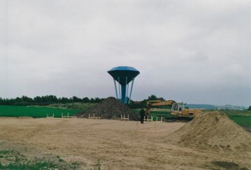 Sandpude, huset er sat af. Ca. juli 2000.